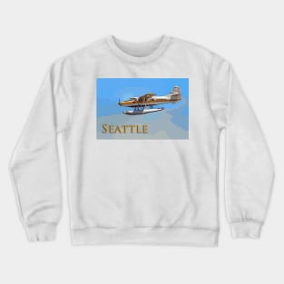 Seattle Seaplane landing Crewneck Sweatshirt